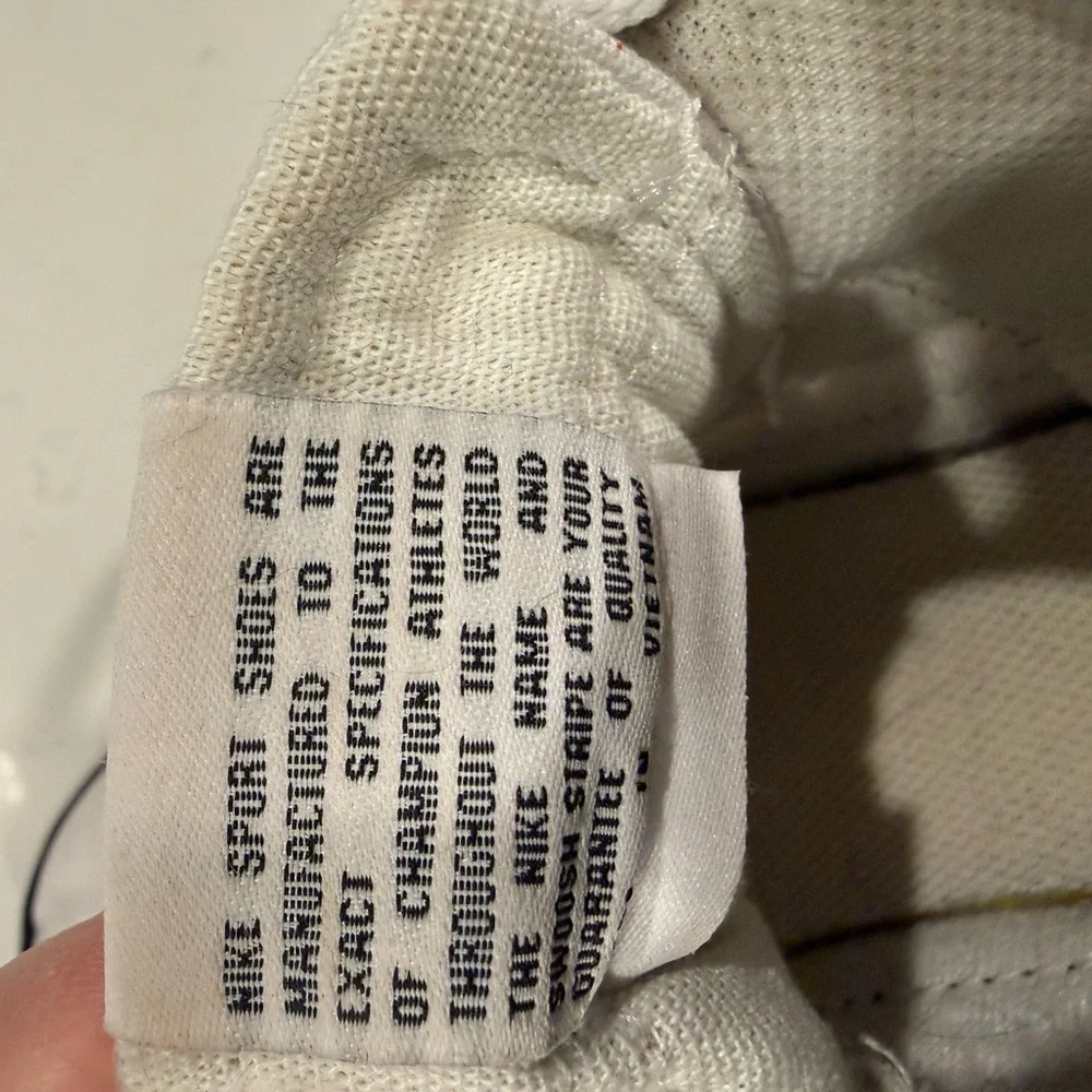 Nike Court Legacy Canvas Mid women’s size 7.5 white and black colorway - Picture 12 of 13